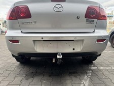 Mazda 3 BK Bj.2004 original Stoßstange Stossfänger hinten Silber 4-Türer Limousi