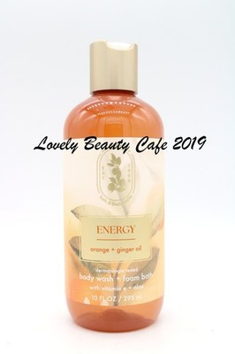 BATH & BODY WORKS / ORANGE GINGER / FOAM BATH & BODY WASH / 10 FL OZ