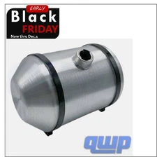 Aluminum Spun 5 Gallon 10x16 Fuel Tank 1/4 NPT Center Fill Round Gas Tank Cell