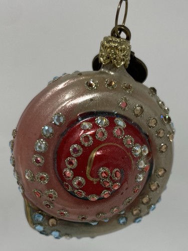 Jay Strongwater Rare Hard to find Snail Ornament Early 2000 - Picture 6 of 6