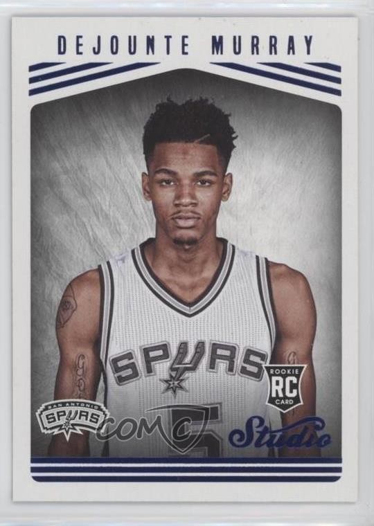 2016-17 Panini Studio Studio Edition Dejounte Murray #196 0c2