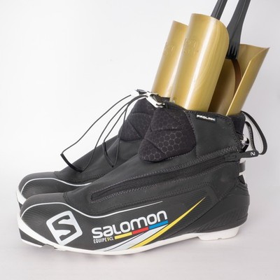 Salomon Equipe 9 CL Prolink Classic Cross Country Ski Boots Men's US 11 EU 45.5