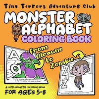 Monster Malbuch FüR Kinder 5-8 Jahre, ABC Ausmalbilder, Kreaturen, Reime