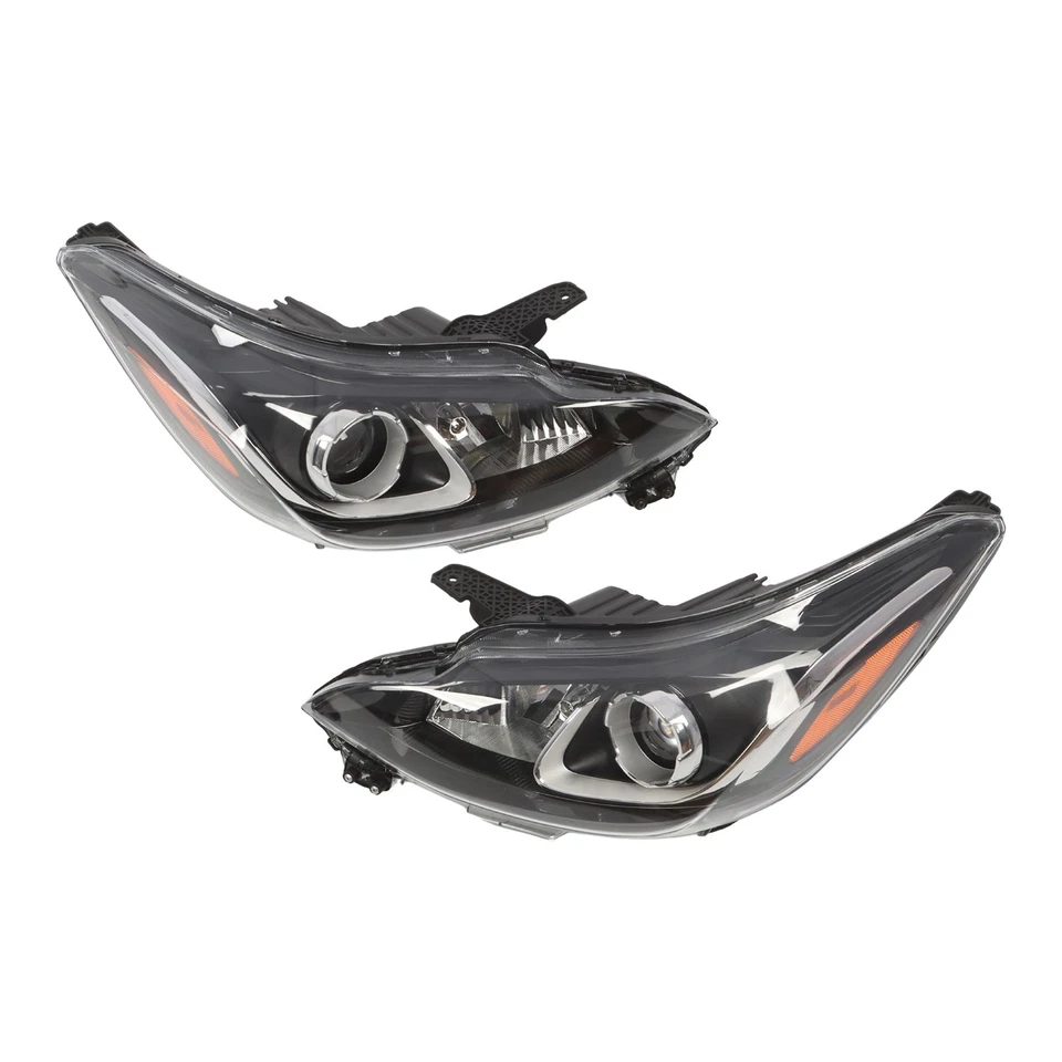 2019-2022 Chevy Spark Projector Headlights Headlamps Pair (Bumper w/ LED DRL) - Image 3 of 4