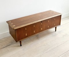 Lane Acclaim Storage Bench MCM Andre Bus Vintage Wood Furniture