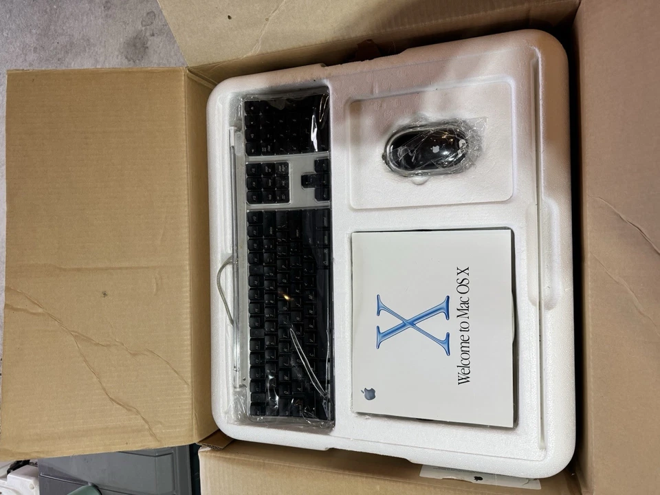 Vtg Apple iMac G3 Snow M5521 RARE Original Box Packaging Dust Cover WORKS WELL - Image 4 of 4