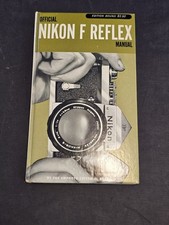Official Nikon F Reflex Manual Amphoto Editorial Board 1960/1961 Hardcover