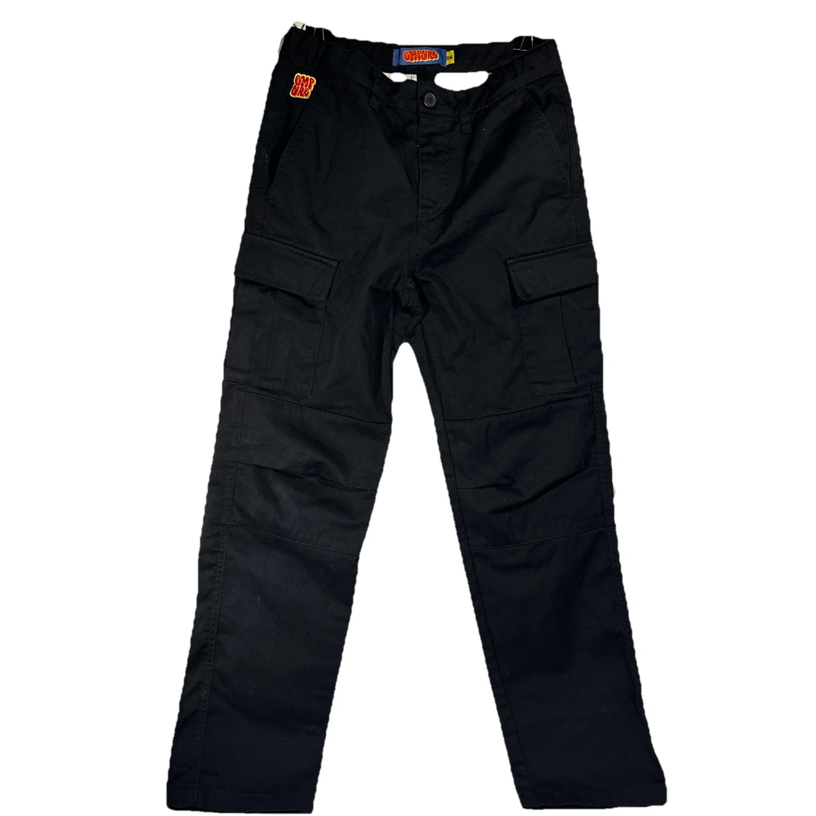 Empyre Cargo Pants Mens Size 26 Black Straight Leg Relaxed