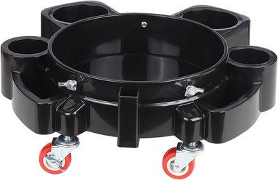 Bucket Dolly 5 Gallon Car Wash Professional Detailing Bucket Dolly With Heavy Du