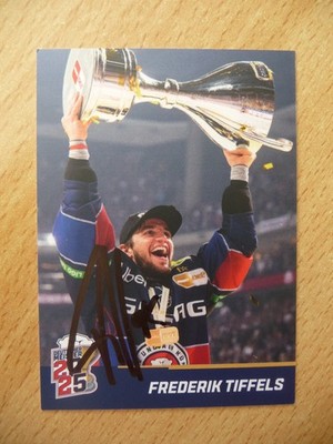DEL 2024/25 Meister Frederik Tiffels #ME23 original signiert