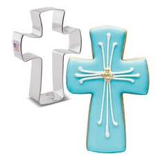 Ann Clark Cross Cookie Cutter, Large 4-1/2โ Made in USA