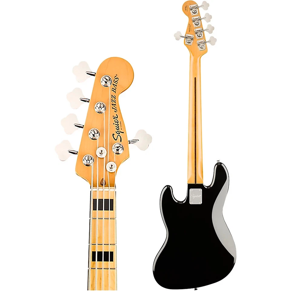 Squier Classic Vibe '70-е Jazz Bass V 5-струнная черная - Изображение 4 из 4
