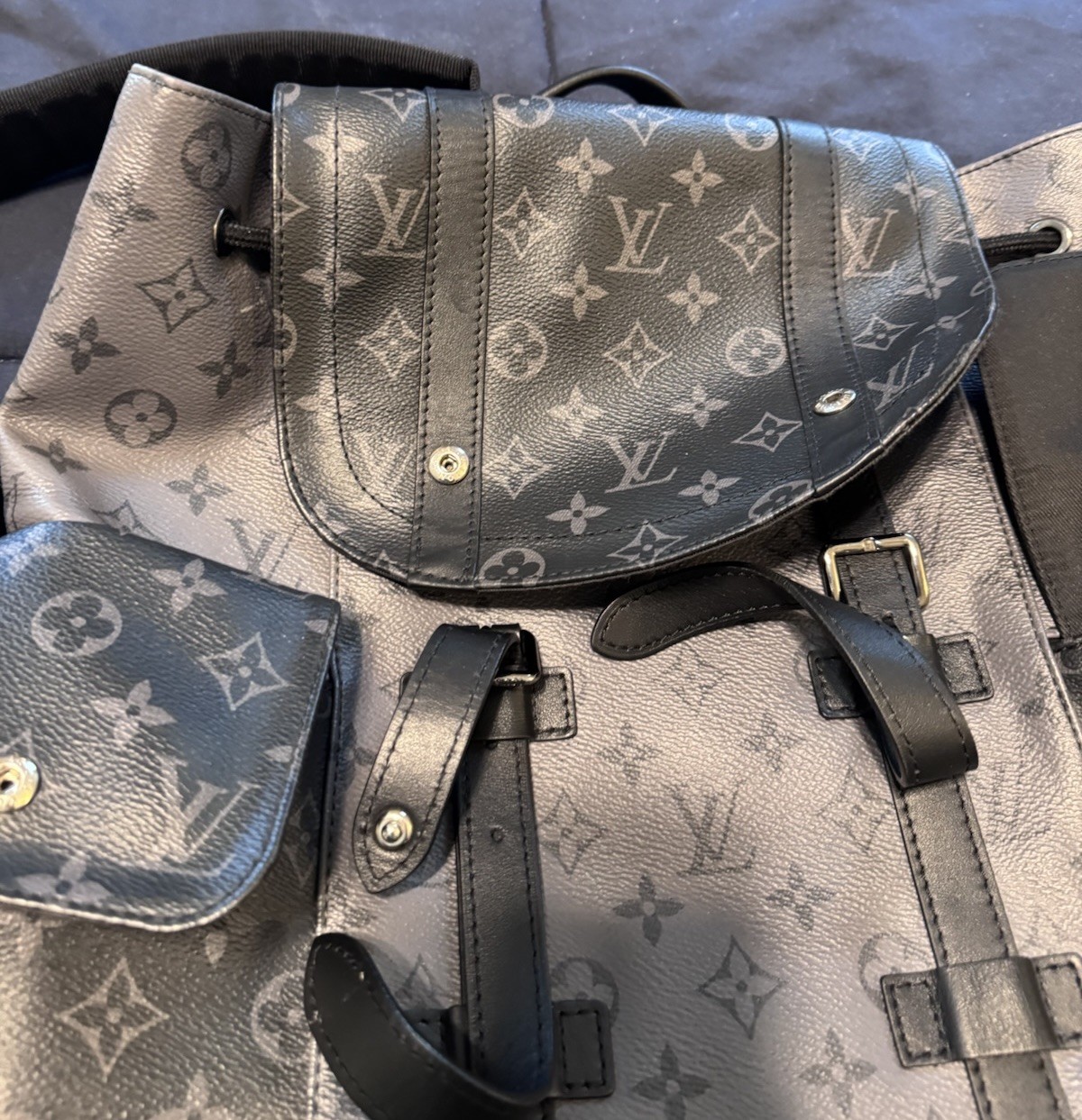 Louis Vuitton Monogram Eclipse Reverse Christophe… - image 5
