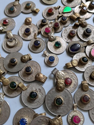 Wholesale Tribal Coins Assortment Well-Worn Jewelry Findings 1 POUND (21382)