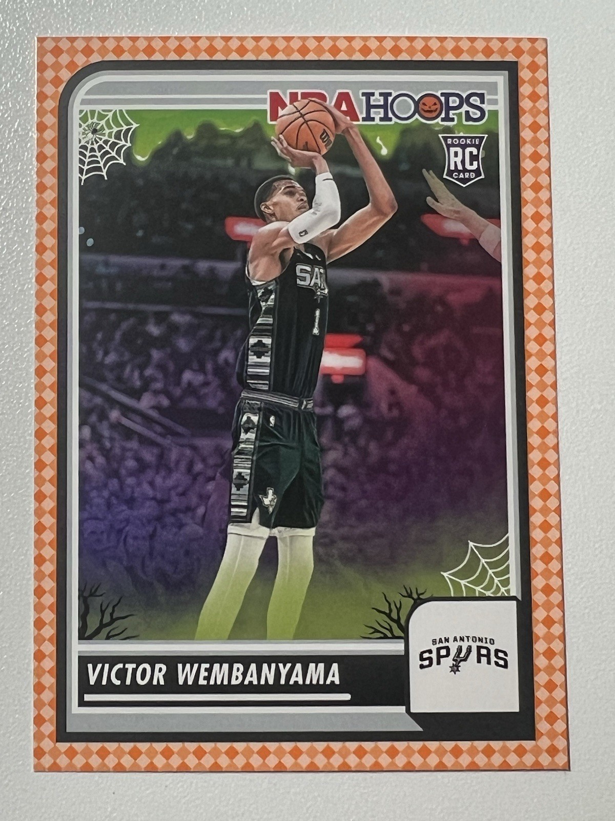 2023-24 Panini Haunted Hoops - Victor Wembanyama #108 Orange (RC)