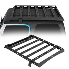 Roof Rack Basket Storage Cargo Carrier For 1997-2006 Jeep Wrangler Tj Hardtops
