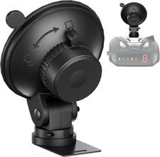 Cobra Radar Mount, Suction Cup Holder for Windshield Dashboard, Compatible