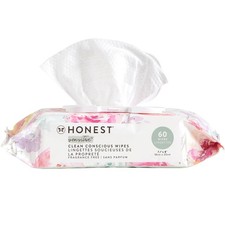 The Honest Company Clean Conscious 60 Count Pack of 1 , Rose Blossom