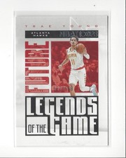2020-21 Hoops Future Legends of the Game #18 Trae Young Hawks /999 