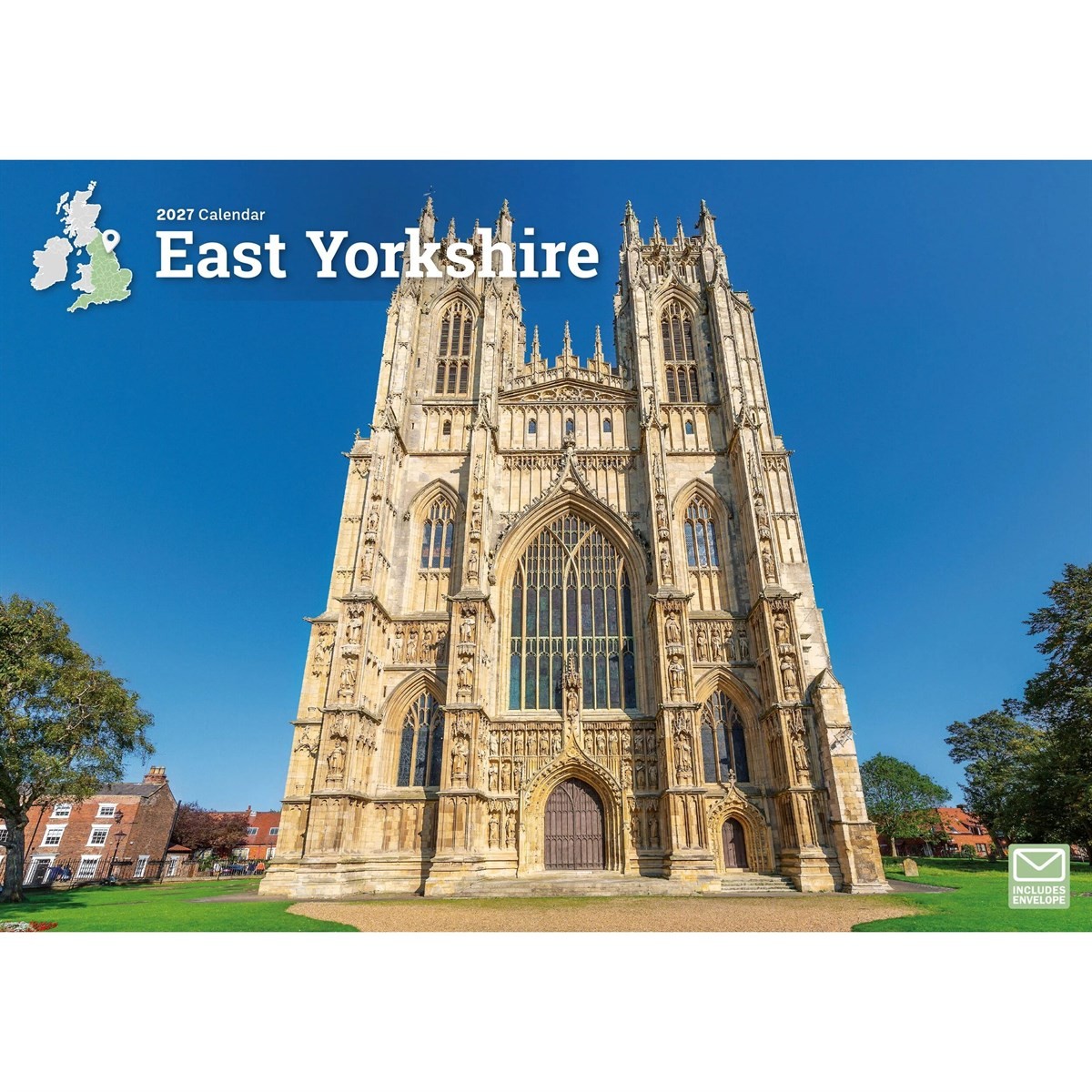Carousel Worldwide East Yorkshire 2027 Wall Calendar, A4 Format, 12-Month Monthly Calendar, Full-Color East Yorkshire Photography - Image 5