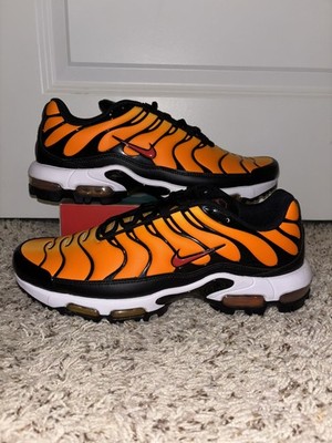 NEW NIKE AIR MAX PLUS G sz 12 SUNSET ORANGE BLACK TUNED AIR GOLF SHOE TN 95 OG 1