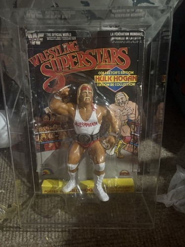 Hulk Hogan LJN White Shirt Black Card WWF WWE Rare...