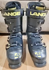 LANGE Ski Boots 29-29.5 336mm RX120 Dual Core 3D Liner Pro Made in Italy - READ