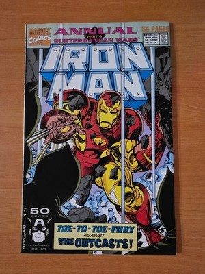 Iron Man Annual #12 Direct Market Edition ~ NEAR MINT NM ~ 1991 Marvel Comics