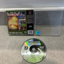 Thumbnail of ebay&reg; auction 366642010907 | Army Men Sarge’s Heroes 2 PlayStation PS1 Black Label - ohne Front Inlay ohne Handbuch