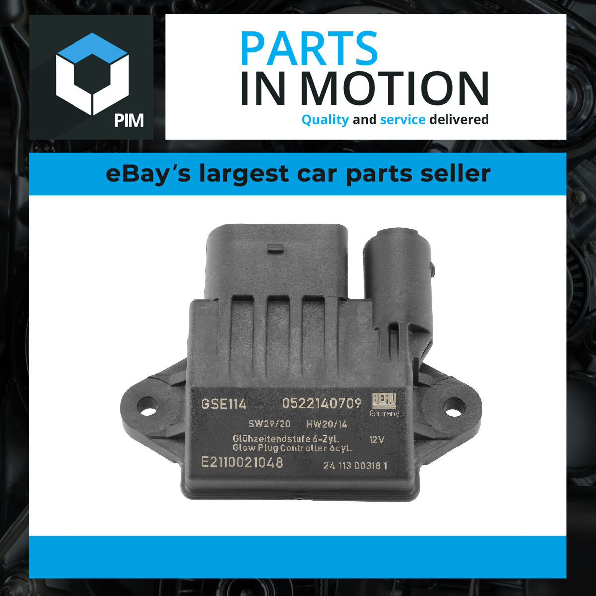 ✅Fits BERU by BORG GSE114 SPARK PLUG CONTROLLER ZAR MB C W203/204 3. ⭐UK Seller⭐ - Image 23