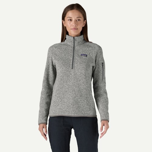 NWOT Patagonia Women's Better Sweater 1/4-Zip Fleece Gray