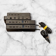 DOCKING STATIONS K20A , D3100, VT7000 NO POWER CORDS INCLUDED. UNTESTED