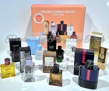 Ulta Beauty 2025 Mini Cologne 9Pc Sampler Men Holiday Signature Gift Set For Him