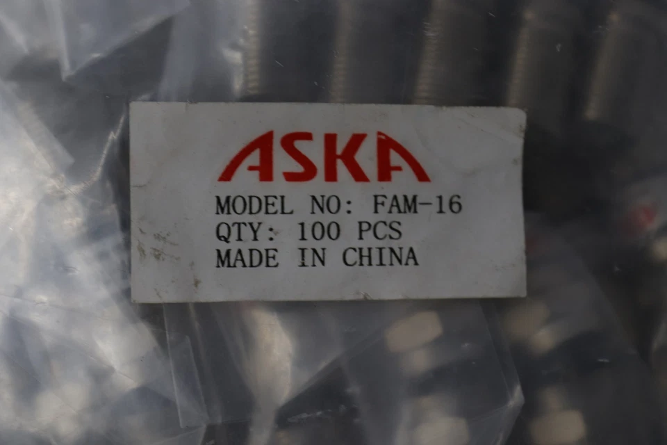 Aska Cable TV Fixed Attenuator Pads 16dB 5-2300 MHz FAM-16 100-Pack - Image 2 of 2