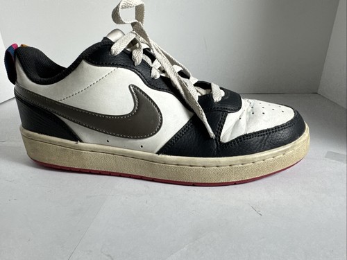 Nike Court Borough Low 2 Boys Size 6 Y White Athletic Shoes Sneakers DJ0040-100 - Picture 6 of 17