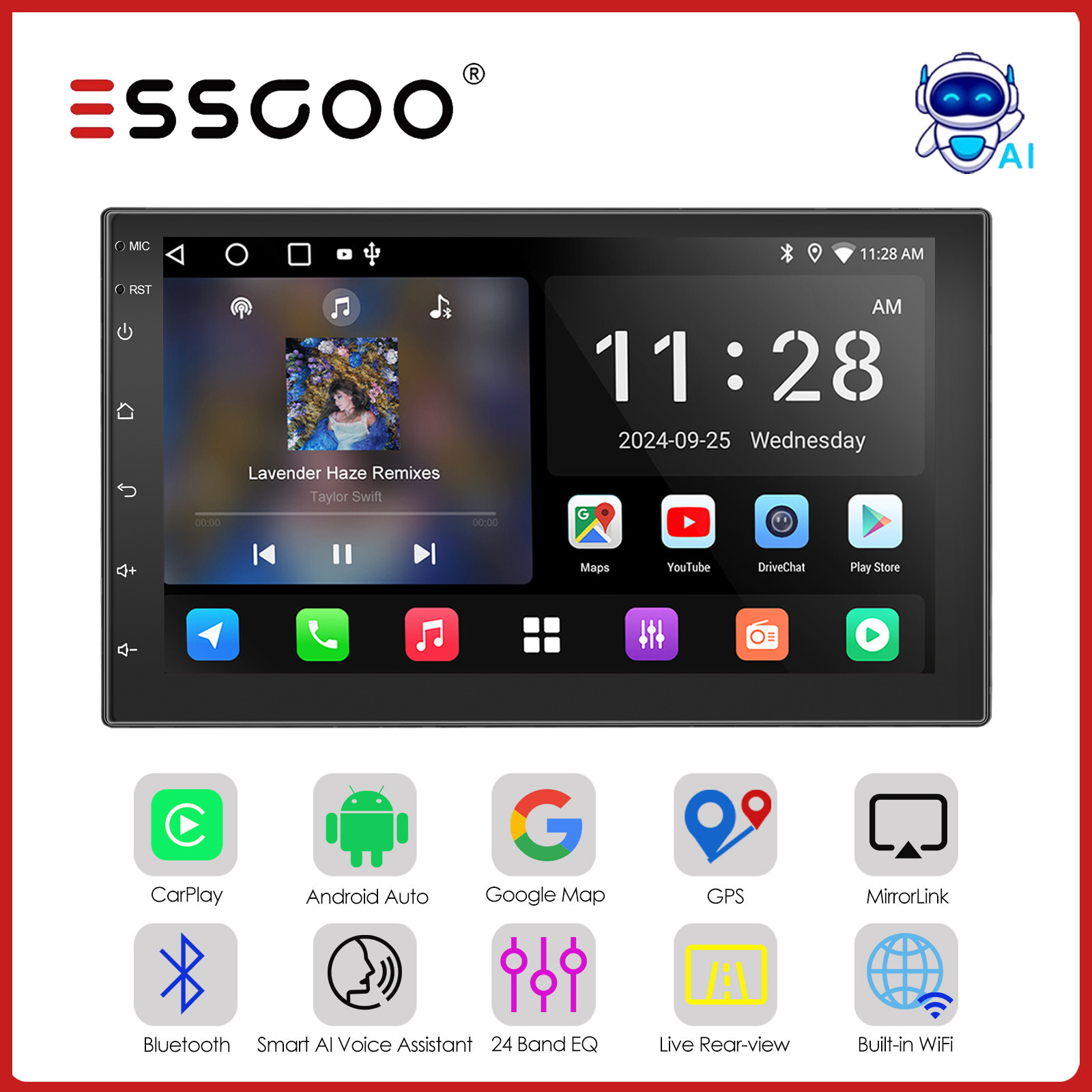 Sat Nav Wifi 7in