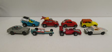 VINTAGE LOT OF 8 LESNEY MATCHBOX ENGLAND DIECAST PLAYWORN TOY CARS