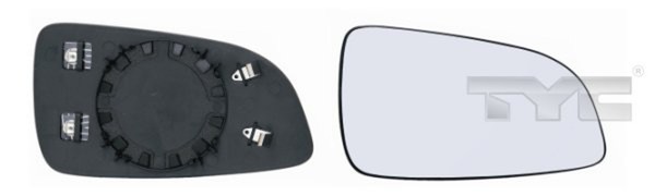 Spiegelglas AußEnspiegel TYC 325-0059-1 FüR Opel Astra GTC L70 A04 Konvex L48-image
