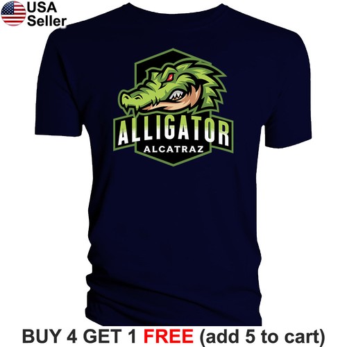 Camiseta Alligator Alcatraz Propia Patrulla Fronteriza Prisión Hielo Política BAA06 - Imagen 10 de 20