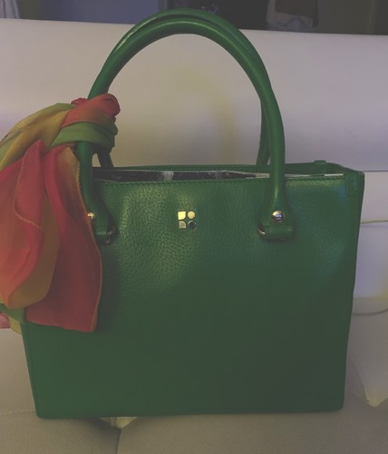 Kate Spade New York Quin Wellesley Green Caviar Structured Tote Structured - Picture 24 of 24