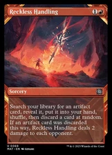 1x (69) Reckless Handling - FOIL - SHOWCASE MTG March of the Machine: the Afterm