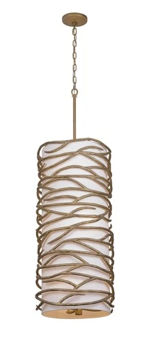 Minka Lavery 3716 Branch Reality 9 Light 16"W Pendant - Textured Ashen Gold - Picture 11 of 11