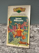 1984 Twist-a-plot Instant millionaire R.L. Stine Choose your own ending #14