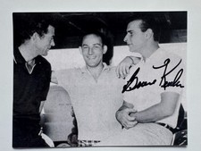 Bruce Kessler - Formula 1 - autografo originale - dimensioni 13 x 10 cm