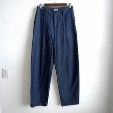 UQNATU Hollywood Trousers Women’s Size Small Denim Blue 100% Cotton USA Made