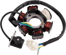 6 Pole Coil Magneto Stator for GY6 50cc 110cc 125cc 150cc Scooter ATV Moped
