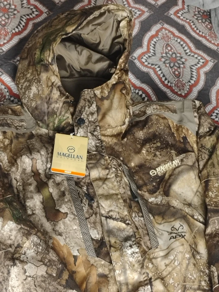Realtree Mens Camo APX Hunting Jacket 2XL Heavy Insulated - Image 3 of 4