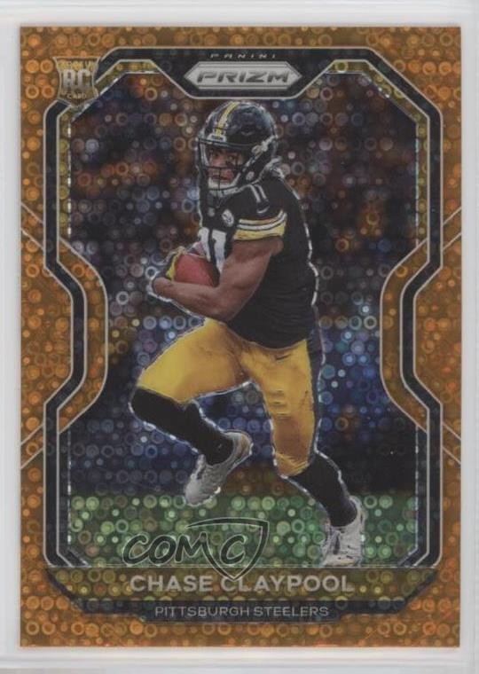 2020 Panini Prizm Rookie Orange Disco Prizm Chase Claypool #392 0uw