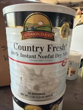 Augason Farm  Country Fresh Instant Nonfat Dry Milk - 1lb 13 Oz