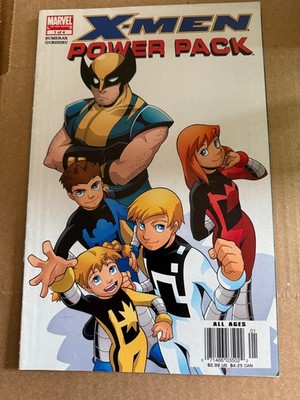 X-Men and Power Pack #1 FN ; Marvel comic book unique 3502